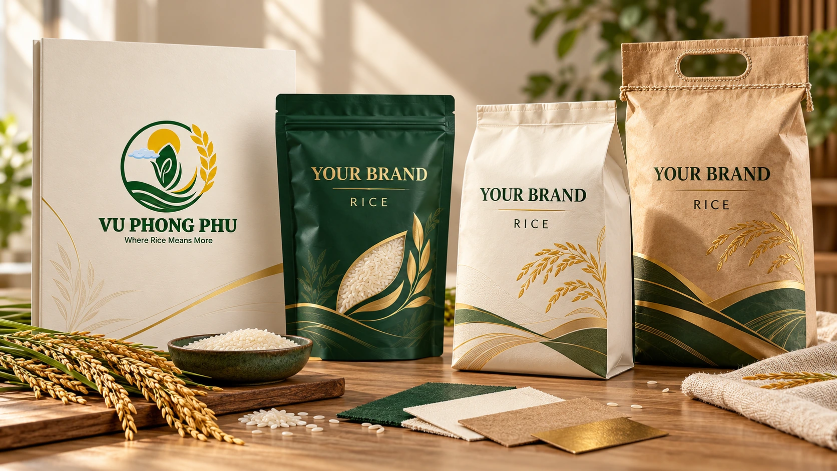 Vũ Phong Phú branded oem concept illustration