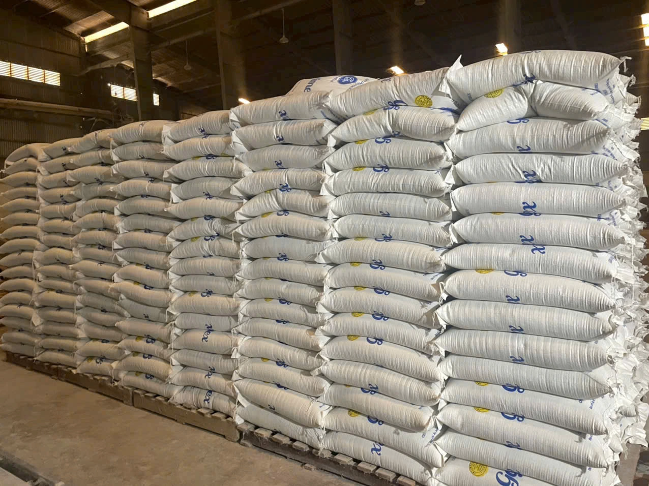 Rice storage area from the supplied photo archive