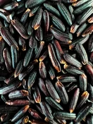 Black Glutinous Rice (Nếp Than) · Grain close-up