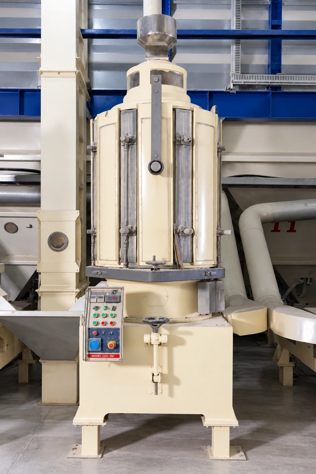 Rice processing equipment detail